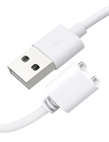 Vista 7 de Cable de carga USB DC magnético de 2.6 pies, cable de carga de repuesto (0.197 in/0.2 pulgadas)