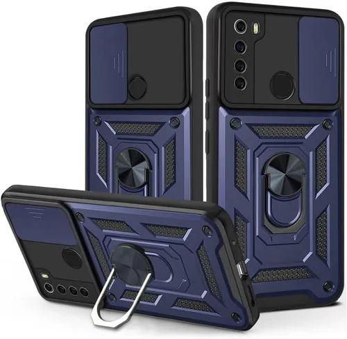 Vista 142 de Compatible con Tecno Pova Neo 2 Bracket Shell, con cubierta deslizante para lente de cámara compatible con Tecno Pova Neo 2 LG6n Case Negro