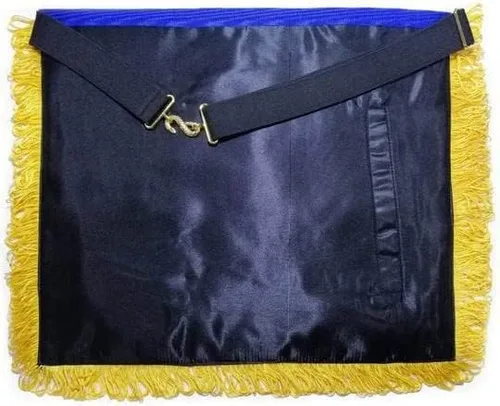Vista 3 de Masonic Regalia Free Mason OES Worthy Patron Delantal y Eastern Star OES Collar OES, alambre bordado a mano, Morado, talla única