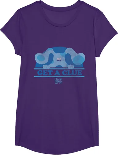 Vista 7 de Blues Clues Camiseta Get A Clue Negro
