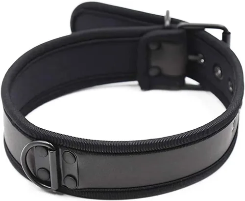 Vista 2 de Gargantilla personalizada de neopreno para cachorros para hombres y mujeres