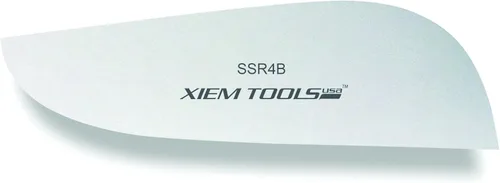 Vista 4 de Xiem Tools Costilla de arcilla de acero inoxidable para cerámica y cerámica (Rib 2C)
