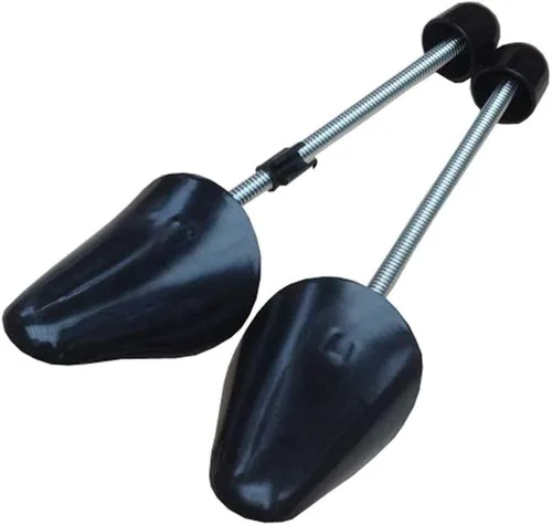 Vista 4 de FONHERILI WAJJ - 2 pares prácticos de longitud ajustable para zapatos de mujer, soporte moldeador (primavera negro)