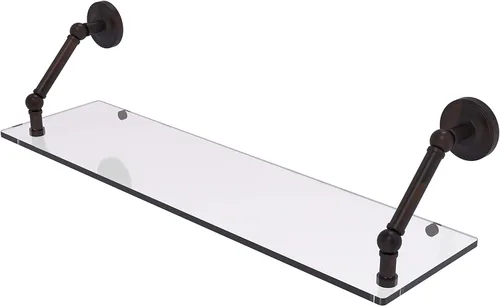 Vista 36 de Allied Brass PR-1/22-ORB Pr - Estante de vidrio con bordes biselados de 1 pulgada, 22 pulgadas, bronce aceitado