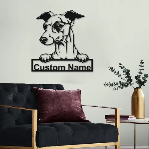 Vista 20 de Letrero de madera personalizado de perro Airedale Terrier Letrero de madera personalizado Airedale Terrier Airedale Terrier divertido Regalo