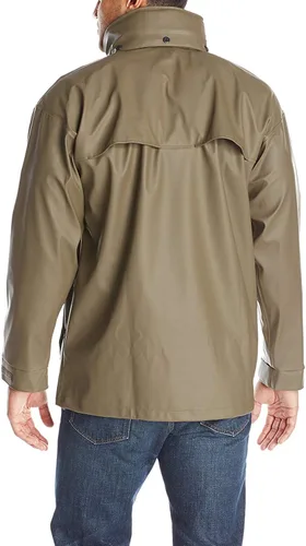 Vista 4 de Helly Hansen chamarra de trabajo Impertech para pesca y lluvia para hombre