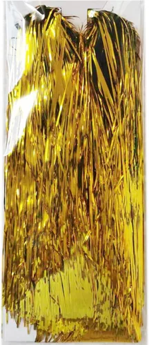 Vista 18 de YYCRAFT Icicles Tinsel 3000 Strand, Negro