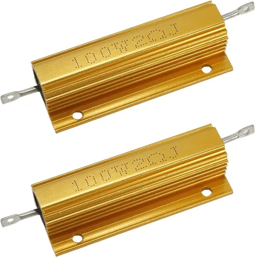 Vista 10 de RX24 50 W 4 Ohm Resistor Caja de aluminio Wirewound chasis montado -4pcs