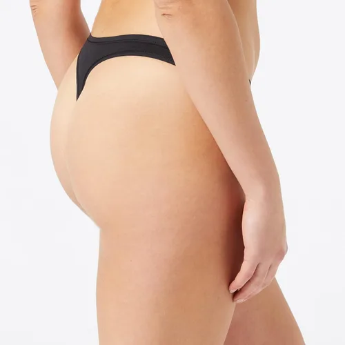 Vista 4 de Tienda Essentials Tanga de algodón para mujer, paquete de 6