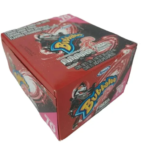 Vista 2 de Bubbaloo Strawberry por Bubbaloo
