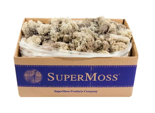 Vista 38 de SuperMoss 21786 Musgo de Reno Preservado Negro, Aprox. 3 lb Estuche a Granel