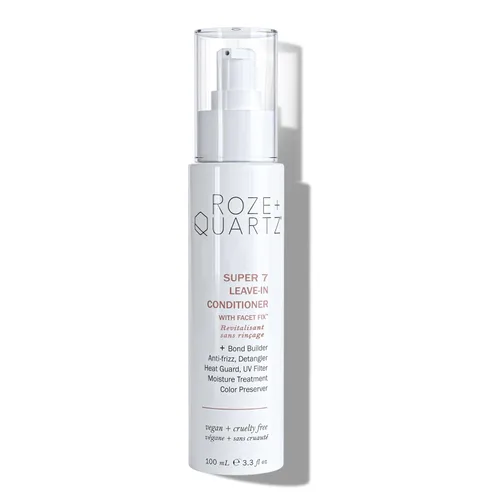 Vista 9 de Roze + Quartz® Acondicionador sin enjuague Super 7 • Siete beneficios para todo tipo de cabello (0.85 onzas)