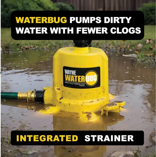 Vista 8 de Bomba sumergible con tecnología multiflujo WAYNE WWB WaterBUG