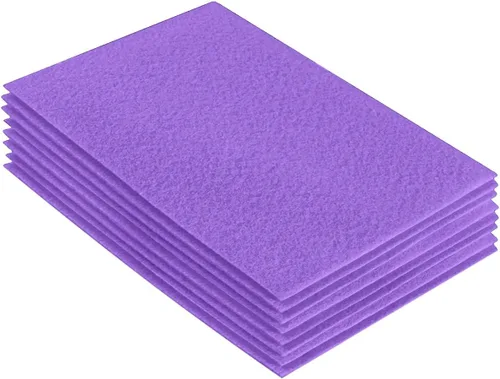 Vista 14 de FabricLA Hojas de fieltro acrílico para manualidades, cuadrados de fieltro precortados suaves de 4 x 4 pulgadas (3.9 in x 3.9 in), utiliza hojas