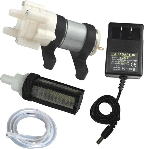 Vista 12 de CONQUERALL DC 12V 385 Bomba autocebante de diafragma Accesorios de té resistentes a altas temperaturas para pecera, dispensador de agua