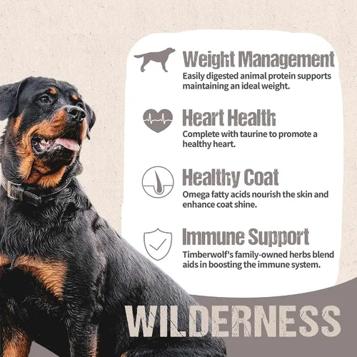 Vista 6 de Timberwolf Wilderness Lamb Receta Alimento seco para perros 4lb