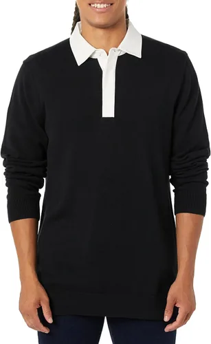 Vista 4 de Tienda Essentials Suéter de rugby para hombre