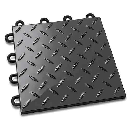 Vista 10 de Baldosas de piso entrelazadas Nitro Pro de 5/8" de grosor de FlooringInc, baldosas de piso de garaje para un garaje, taller, cobertizo o remolque