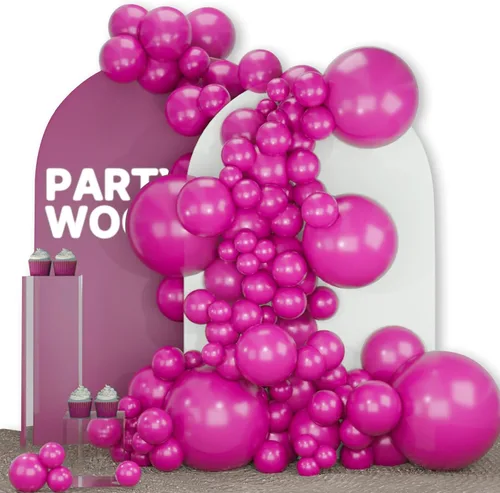 Vista 97 de PartyWoo - Globos nude de 140 piezas en diferentes tamaños de 18, 12, 10, 5 pulgadas, kit de arco de globos de color neutro y melocotón estilo boho