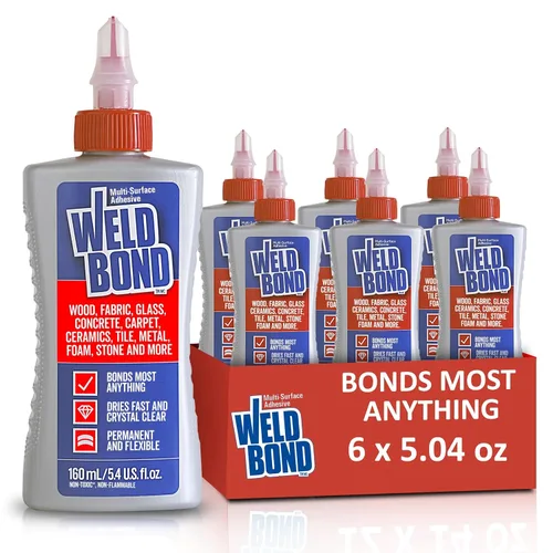 Vista 13 de Adhesivo universal Weldbond 8, 50160, 5.4 onzas líquidas , 8-50160, 4.0watts