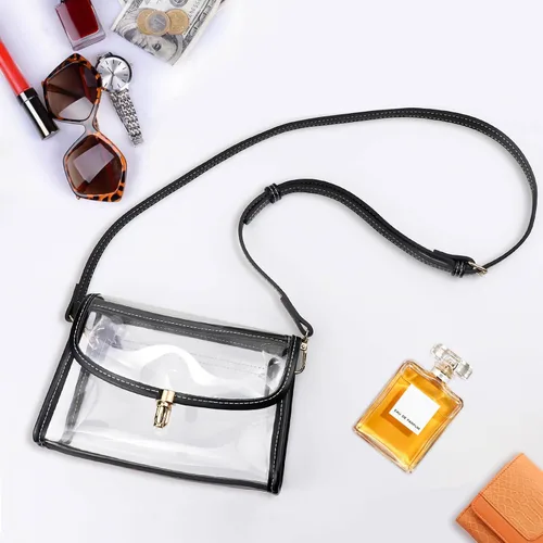 Vista 11 de COROMAY - Bolso transparente para mujer, apta para estadios