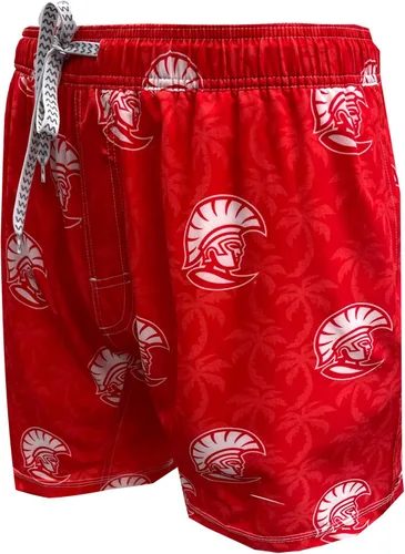 Vista 18 de Wes and Willy NCAA Palm Tree - Traje de baño para hombre
