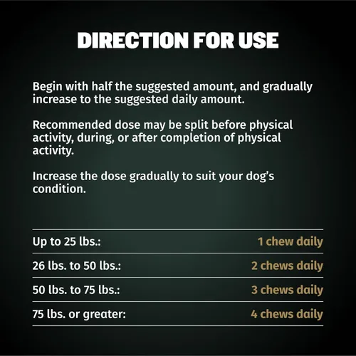 Vista 5 de Bully Max Masticables de Poder 11 en 1 para ganancia muscular, suplemento de alto contenido proteico para perros con aminoácidos, golosinas