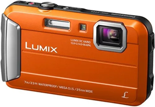 Vista 5 de Panasonic Lumix DMC-TS25K 16.1 MP Cámara digital resistente con zoom inteligente 8X (negro)