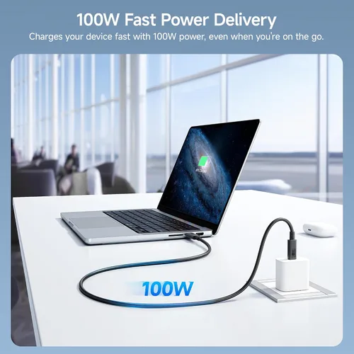 Vista 5 de Cable Matters [Certificado USB-IF] Cable USB C de 10 Gbps Gen 2 - 1 m / 3.3 pies, admite hasta