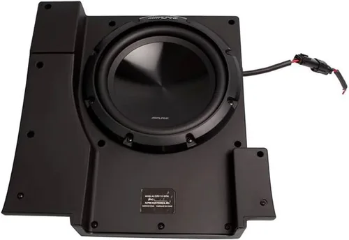 Vista 3 de Alpine SBV-10-WRA Subwoofer precargado de 10 pulgadas para Jeep Wrangler JKU 2007-2018