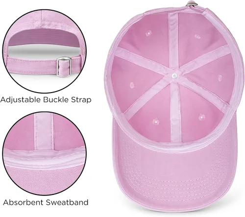 Vista 6 de Disney Gorra de béisbol para adultos, gorra ajustable de Minnie Mouse para papá