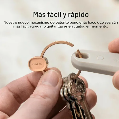 Vista 4 de orbitkey Ring V2 Quick Release Key Ring