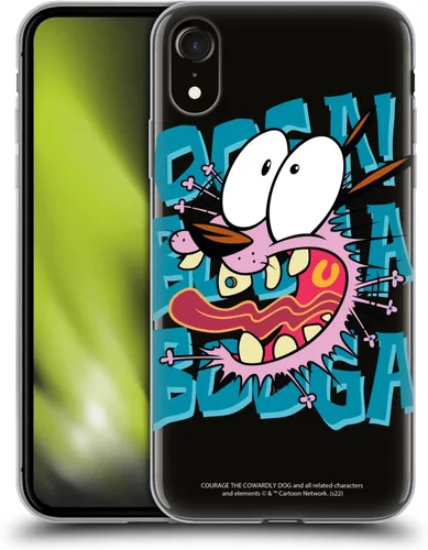 Vista 24 de Head Case Designs Officially Licensed Courage The Cowardly Dog Character Art Graphics Gel Case [Military Grade] Compatible with Apple iPhone 7