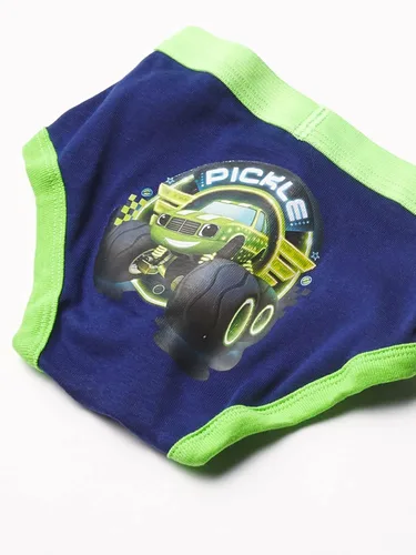 Vista 2 de Blaze and the Monster Machines Ropa interior para niños pequeños paquete de 7 calzoncillos