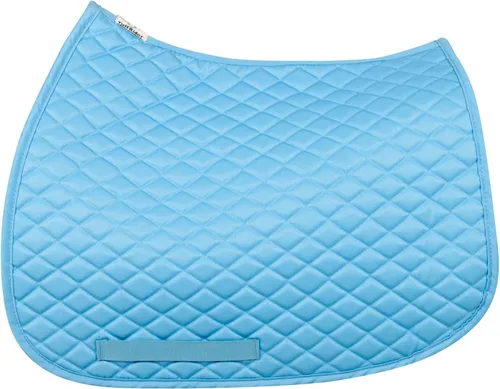 Vista 10 de TuffRider Basic Pony Saddle Pad – Diamond Quilted, Flannel Lined, Breathable Schooling Pad for Horses