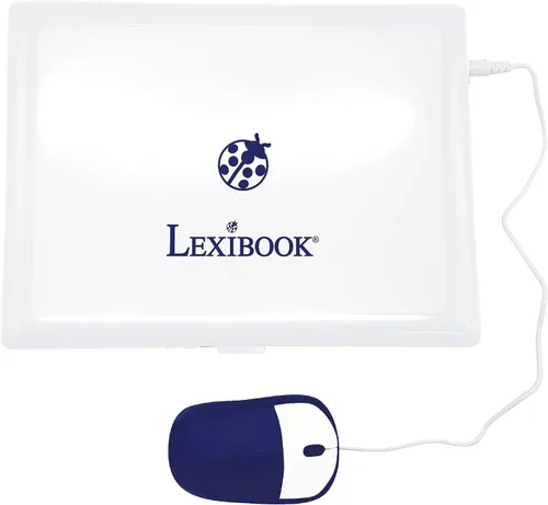 Vista 2 de Lexibook - Ordenador portátil bilingüe y educativo Inglés/Español - Juguetes para niños, 170 actividades para aprender idiomas, matemáticas, lógica