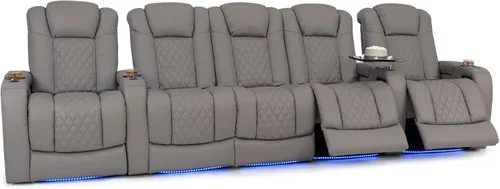 Vista 67 de Seatcraft Virtuoso 365 - Asiento de cine en casa (3 unidades), color ébano