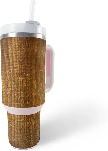 Vista 4 de MightySkins Skin - Vaso de vinilo compatible con Stanley The Quencher H2.0 FlowState de 40 onzas, mosaico de cebra, protectora, duradera y única