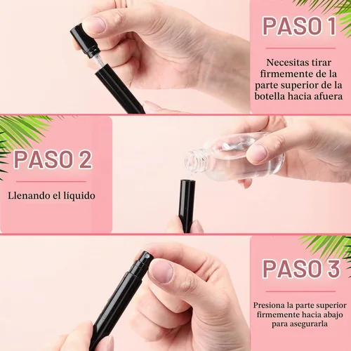 Vista 4 de Tanlade - Mini botellas de spray de 0.2 fl oz