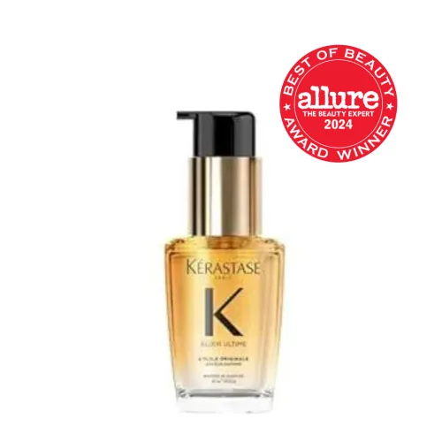 Vista 2 de KERASTASE Aceite para el cabello recargable Elixir Ultime Suero de aceite hidratante para suavizar el encrespamiento y añadir brillo Con Camelia