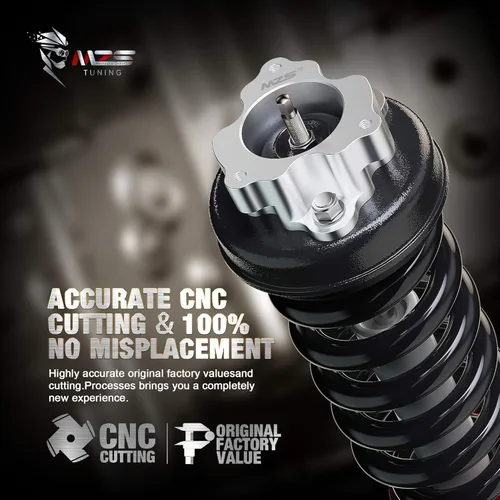 Vista 3 de MZS Kit de elevación niveladora delantera de 3" Compatible con Frontier 2005-2024/Xterra 2005-2015/Pathfinder 2005-2012/Equator 2009-2012 2WD 4WD