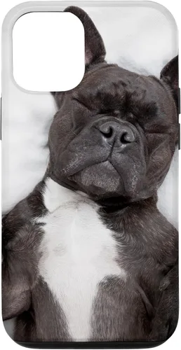 Vista 28 de Carcasa gráfica de Bulldog Francés para iPhone 17