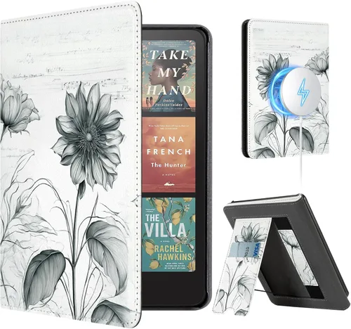 Vista 15 de CoBak Case with Stand for Kindle Paperwhite -with Auto Sleep Wake, Card Slot, Hand Strap Feature - Fits Kindle Paperwhite 11th Generation 6.8