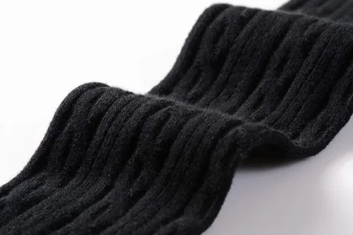 Vista 6 de vanberfia Medias de algodón de punto trenzado para bebés y niñas pequeñas