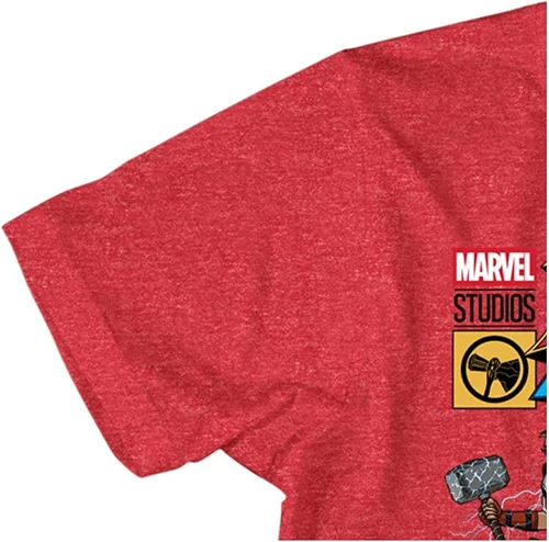 Vista 6 de Marvel Camiseta Thor para niños, camiseta Love and Thunder Thor