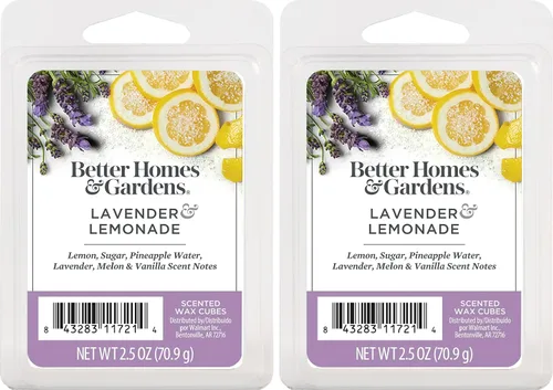 Vista 2 de Better Homes and Gardens - Cubos de cera perfumados de 2.5 onzas, paquete de 2 (pudín de pan de caramelo)
