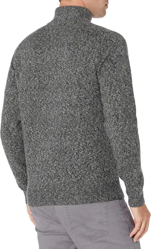 Vista 3 de Tienda Essentials - Suéter de manga larga con cremallera para hombre