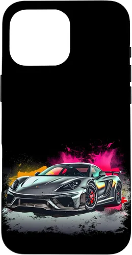 Vista 19 de Funda gráfica para iPhone 16 Supercar Exotic Sports Car Concept Car Poster