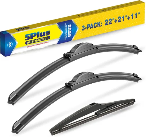 Vista 20 de 5 PLUS Escobillas Limpiaparabrisas de Repuesto de 13"+13" para Jeep Wrangler TJ 1997 1998 1999 2000 2001 2002 2003 2004 2005 2006 Calidad Original