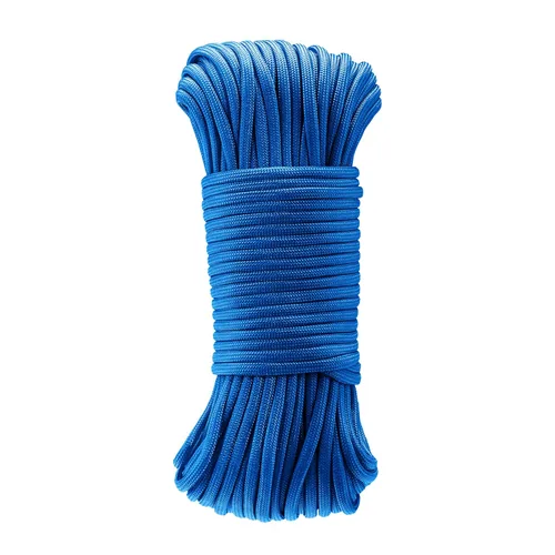 Vista 7 de Amazon Basics Cuerda de paracaídas tipo III de 550, núcleo de 7 hebras, cuerda de utilidad versátil para acampar, alta resistencia - 5/32 pulgada x